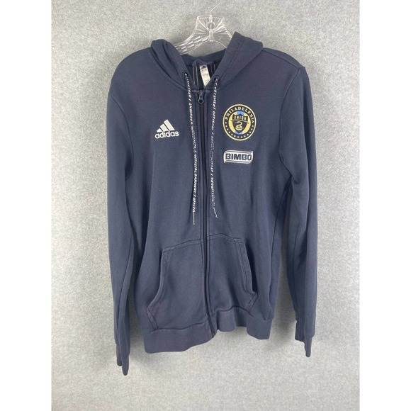 adidas Other - Adidas Philadelphia Union Hoodie Men's Size S Blue MLS Soccer Shirt Sports